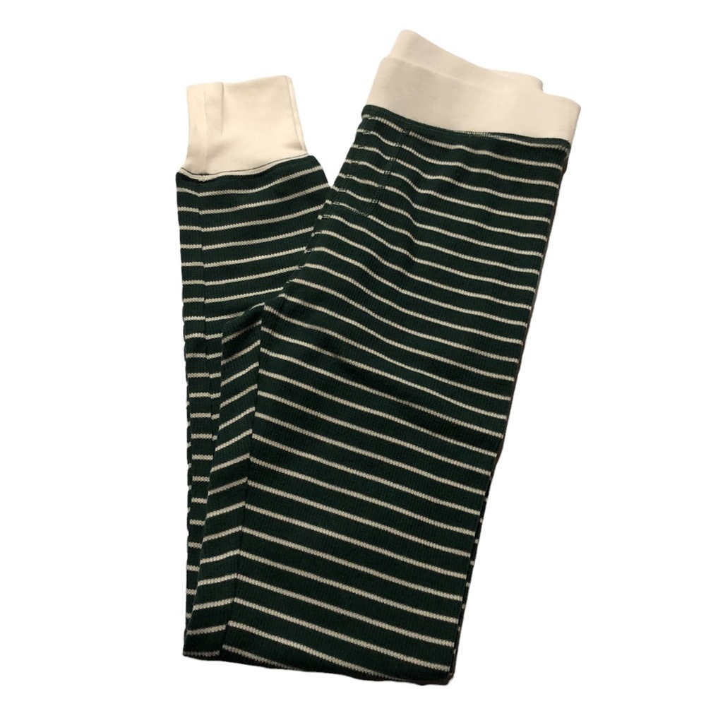 NWT American Eagle Waffle Knit Striped Thermal Pajama Bottoms Size XS